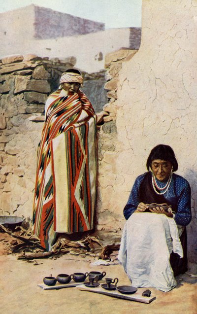 Pottery art of the Pueblo tribe by Unknown